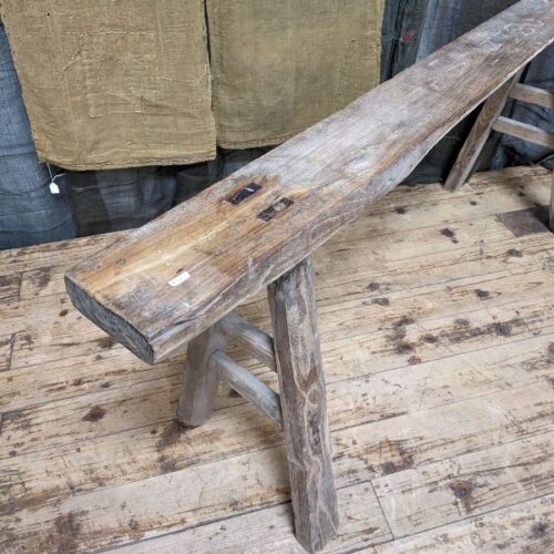 Provincial Chinese Elm Bench