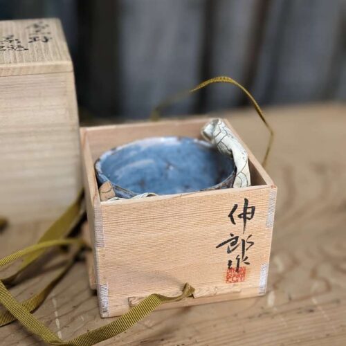 Vintage Japanese Shino-Ware Chawan Tea Bowl