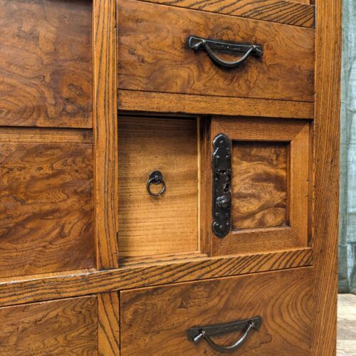 Antique Japanese Choba Dansu, High Quality Merchant's Storage Cabinet
