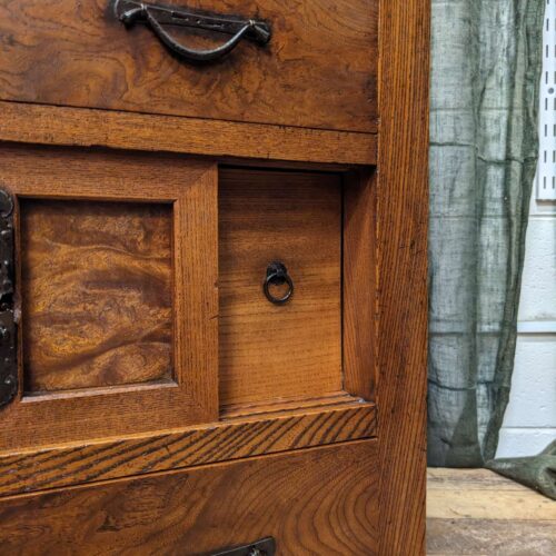 Antique Japanese Choba Dansu, High Quality Merchant's Storage Cabinet
