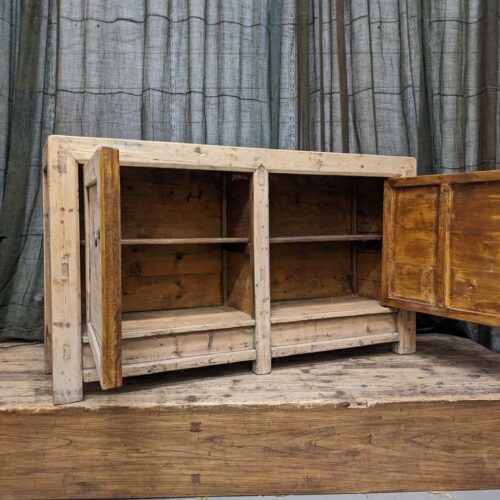 Antique Chinese Cypress Sideboard from Gansu Province